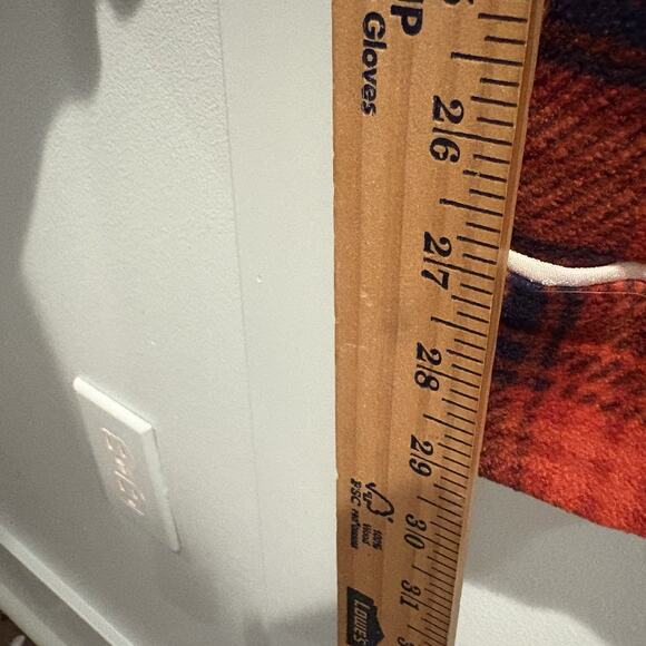 Plaid Pajama Set Womens XL Red Navy Tartan Lounge Button Top & Bottoms Soft Cozy - Picture 6 of 12